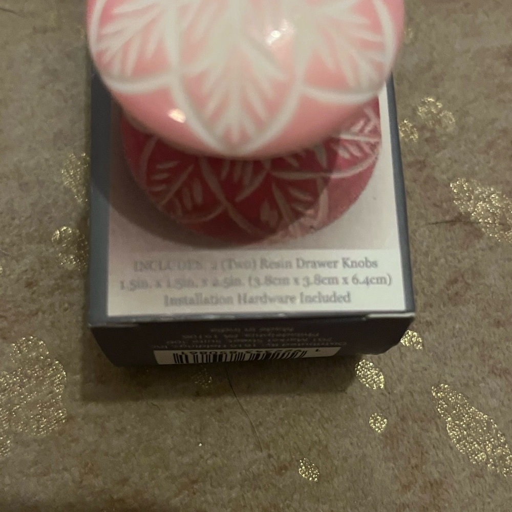 Resin decorative knobs - Picture 5 of 6